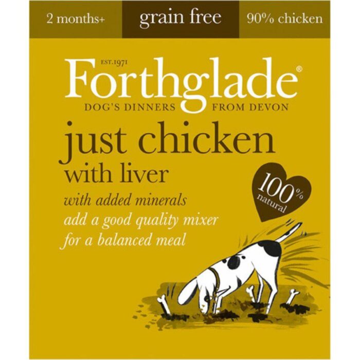 Forthglade Natural Menu Chicken with Liver 395g