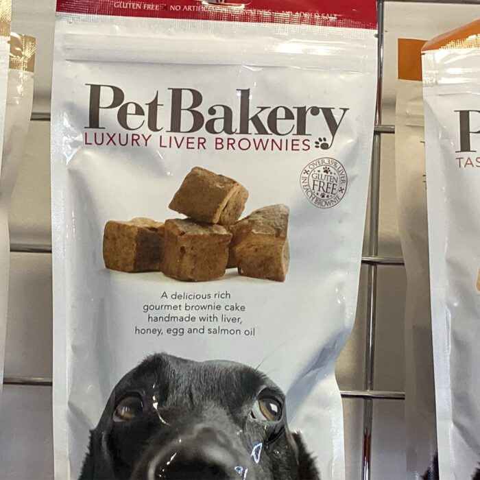 Pet Bakery Luxury Liver Brownies Dog Treats 2x190g