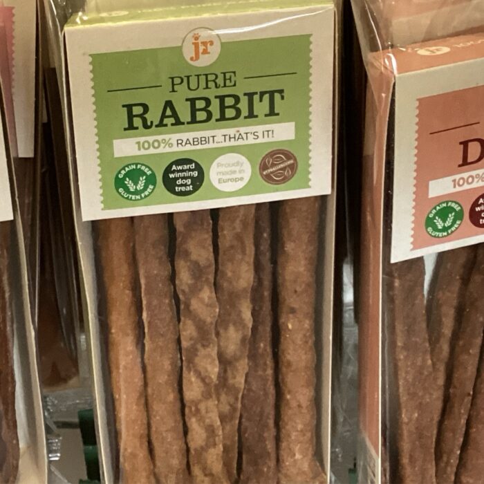 Pure Rabbit Sticks Dog Treats 50g Gluten Free