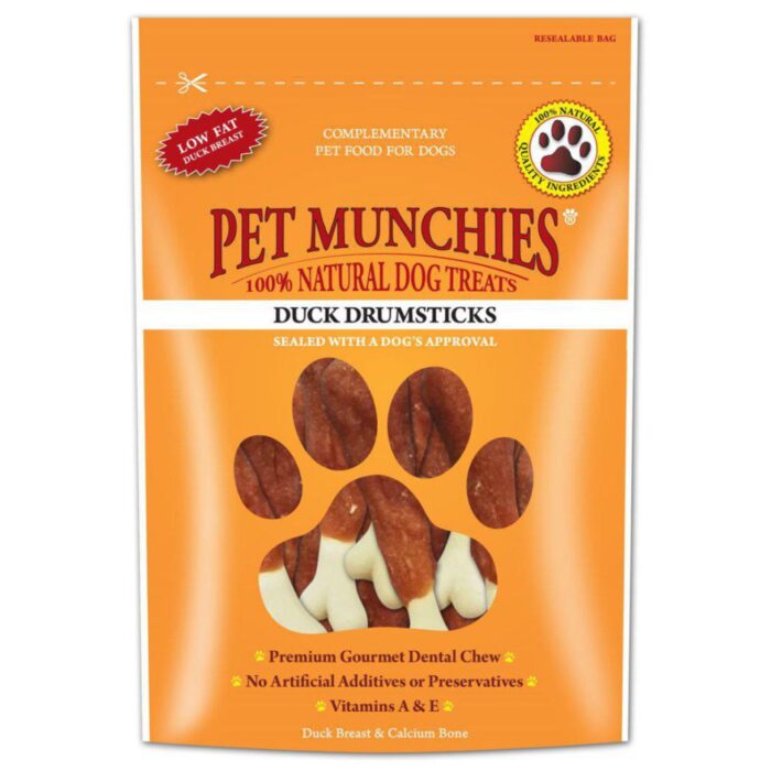 Pet Munchies Duck Drumsticks