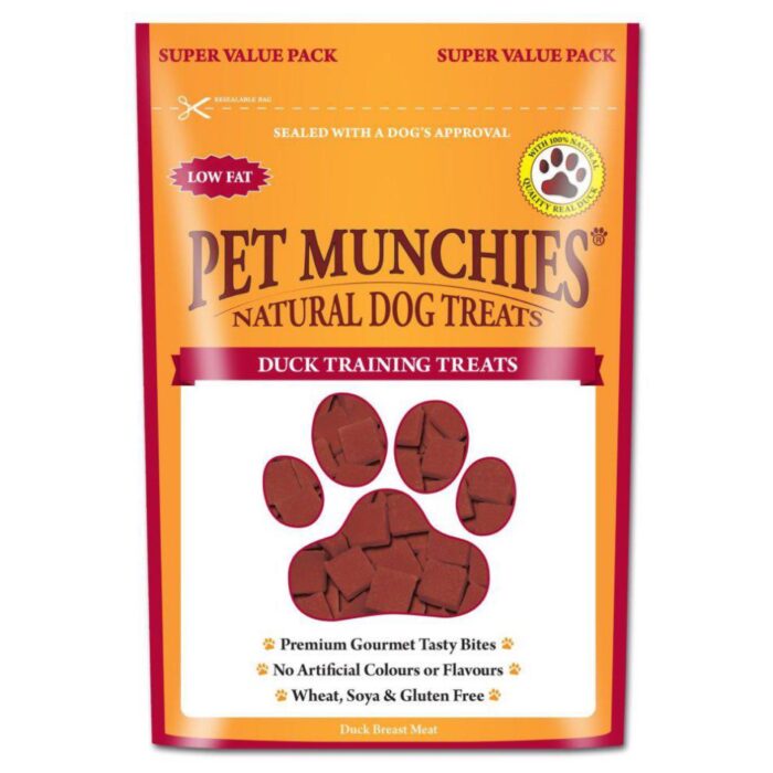 Pet Munchies Dog Treat Natural Duck Training Treats 50g