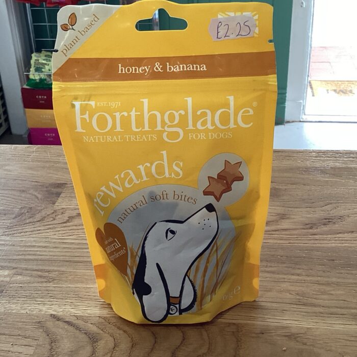 Forthglade Grain-Free Natural Dog Treats Soft Chews Meaty Botanical Bites 90g