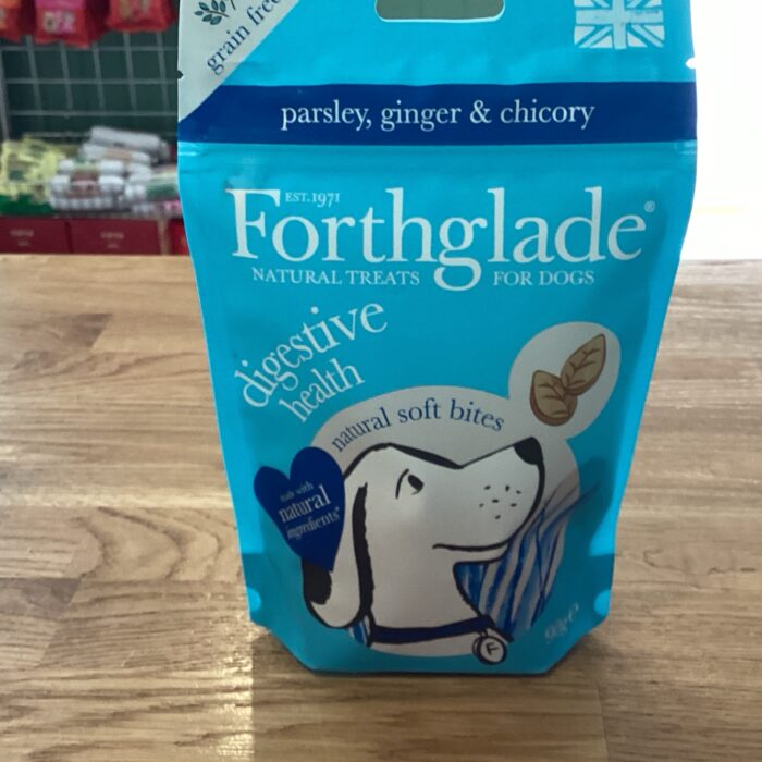 Forthglade Grain-Free Natural Dog Treats Soft Chews Meaty Botanical Bites 90g