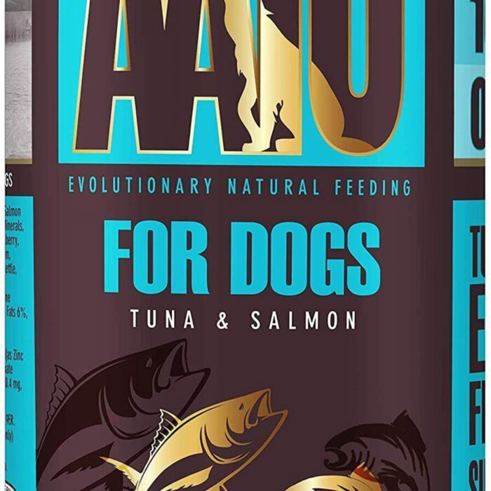 Aatu Adult Dog Grain Free Wet Food Tin Tuna & Salmon 400g