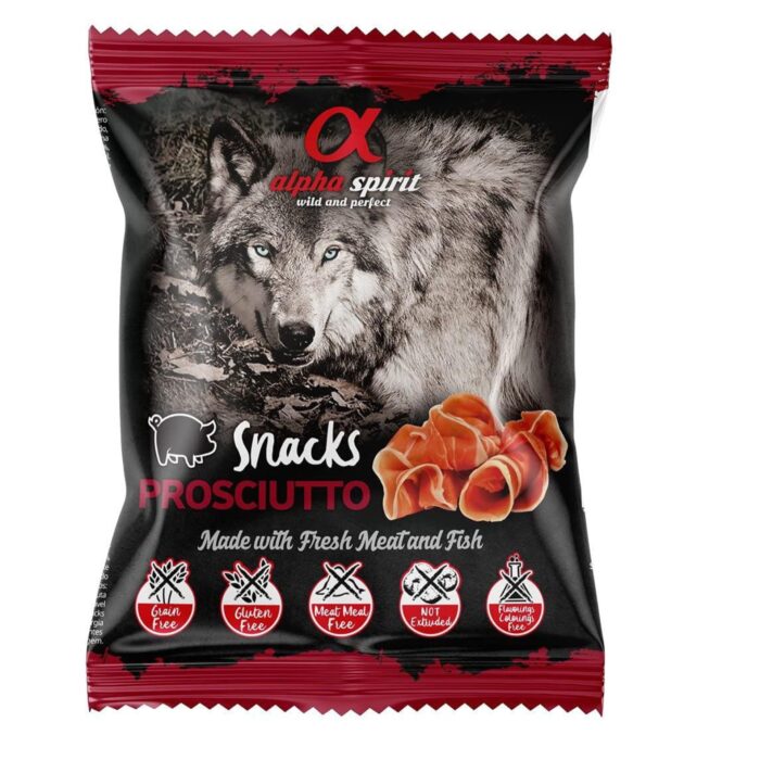 Alpha Spirit Prosciutto snacks 50 g