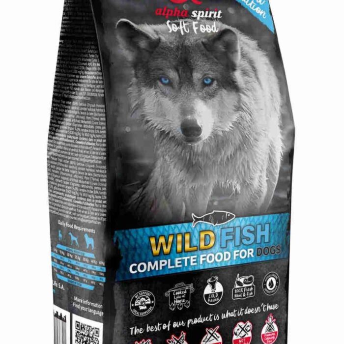 Alpha Spirit Complete Dog Food Wild Fish 1.5kg