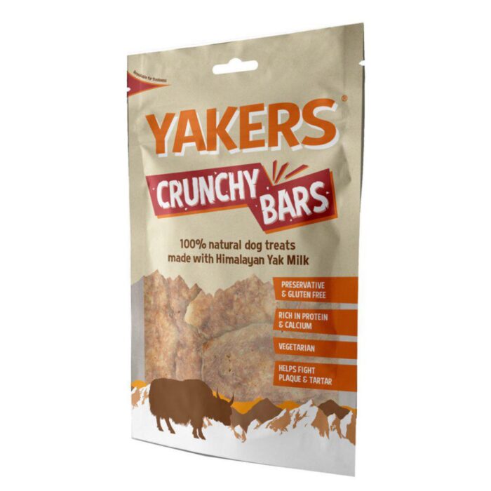 Yakers Cruchy Bars Natural Yak's Milk Dog Treats