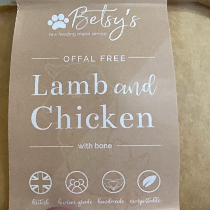 Betsys lamb & chicken 1kg