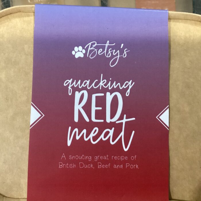 Betsy’s Quacking red meat 1kg