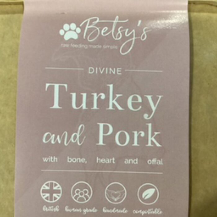 Betsys Turkey & pork 500g