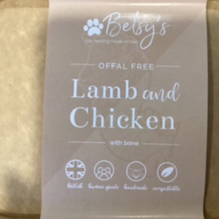 Betsys lamb & chicken 500g