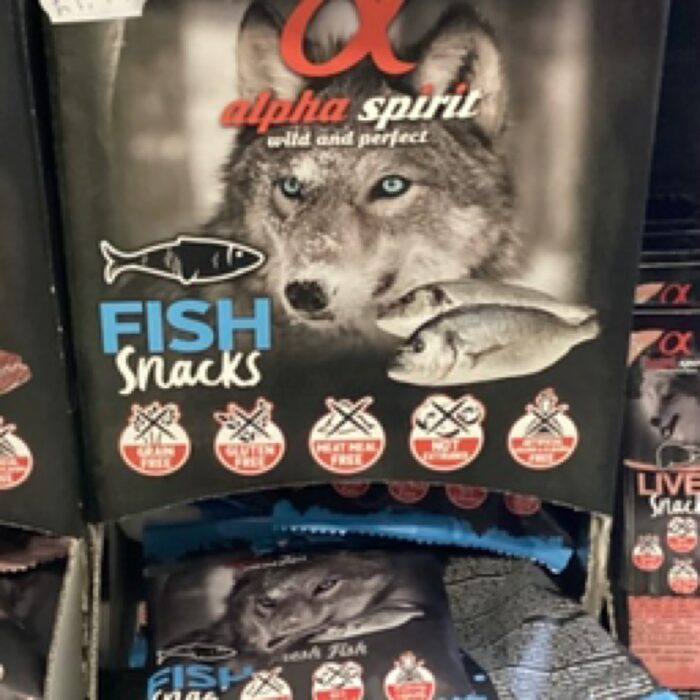 Alpha Spirit Fish Snacks 50g