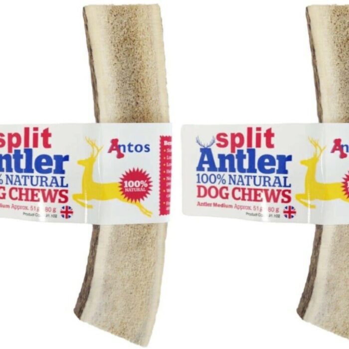 Antos Split Antler Dog Chew Medium 51-80g