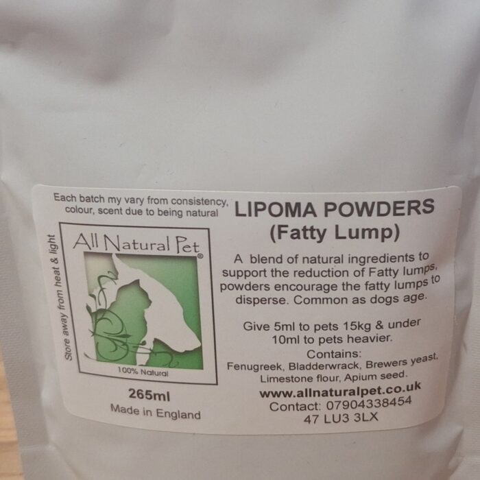 Lipoma (fatty lump) powders