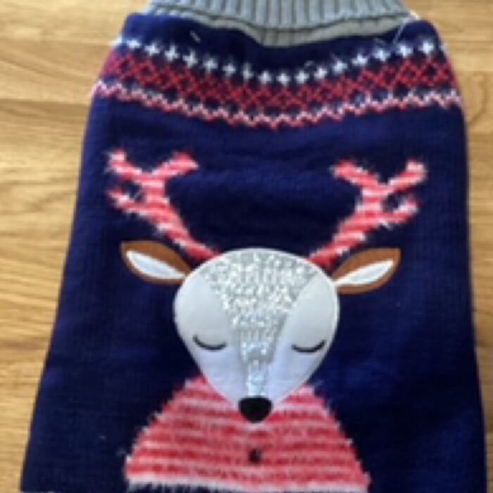 Happy reindeer jumper S/M