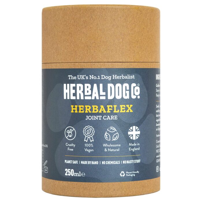 Herbal Dog Co Herbaflex Dog Joint Care Food Supplement, 250ml - Joint Supplements for Dogs & Puppies - Promotes Joint Health for Comfortable Walks