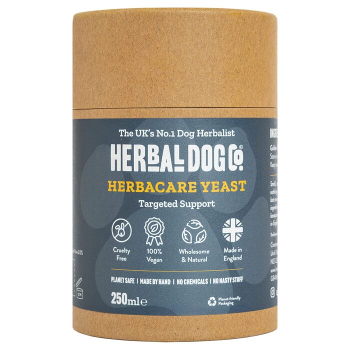 Herbal Dog Co Herbacare Dog Yeast Imbalance Treatment, 250ml - Yeast Supplement for Dogs & Puppies