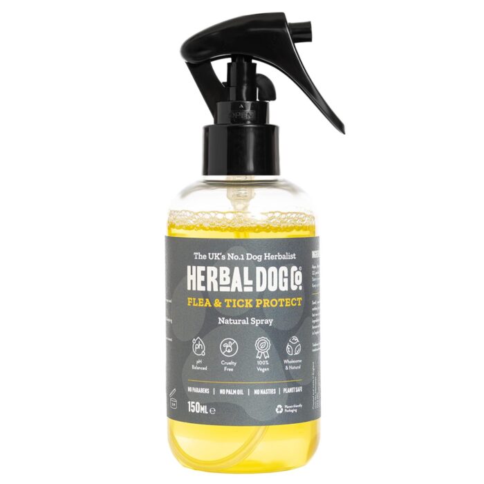 Herbal Dog Co Flea Spray - Natural Flea Treatment for Dogs & Puppies 150ml - Flea Protect