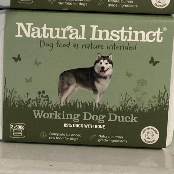 Natural instinct Duck 2 x 500g