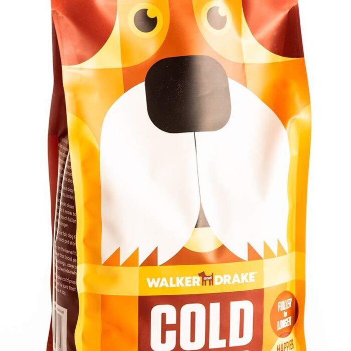 Walker & Drake Premium Complete & Natural Dry Cold Pressed Dog Food, 2kg Chicken, Hypoallergenic