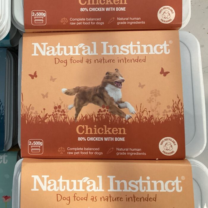 Natural instinct 2 x 500g Natural Chicken