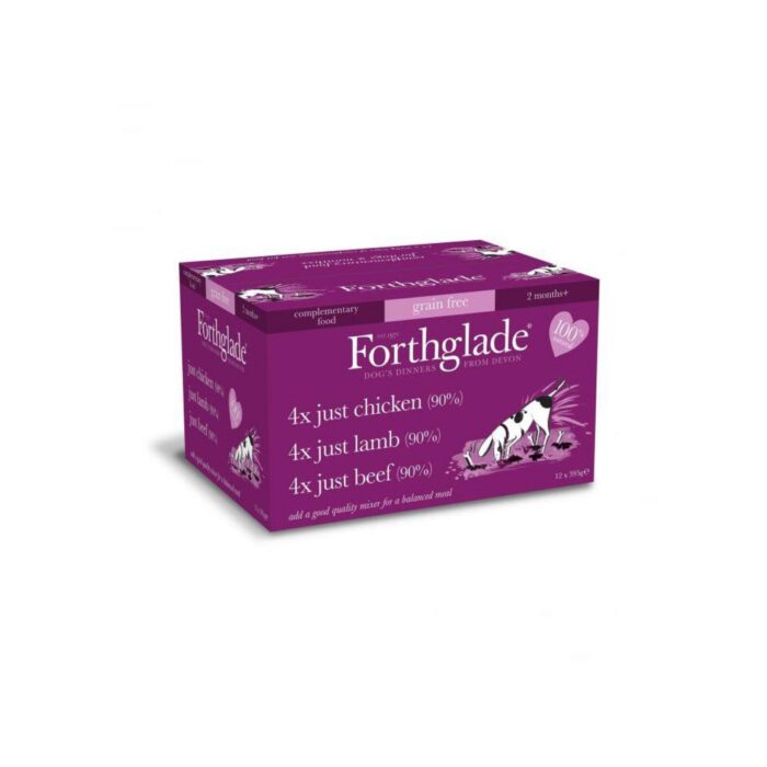 Forthglade Natural Menu Mixed Case 12