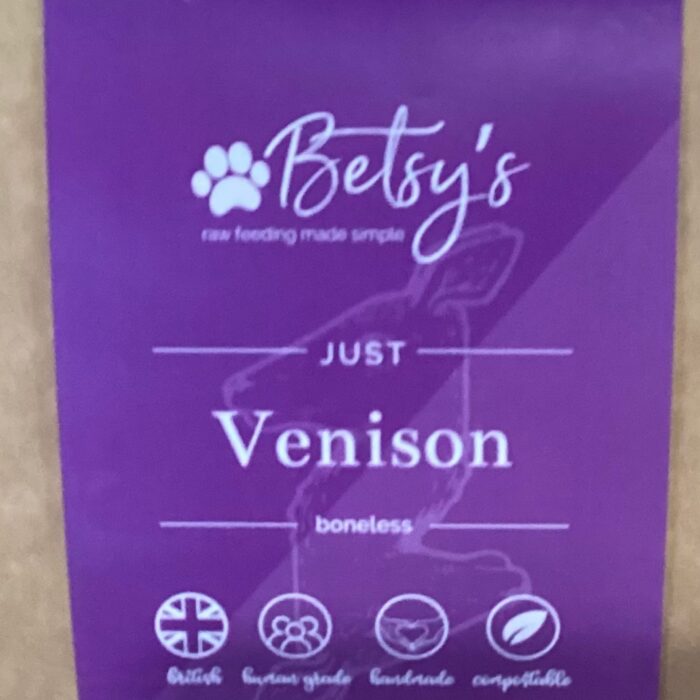 Betsys Venison 1kg