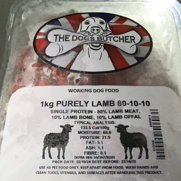 The Dogs Butcher Purely Lamb