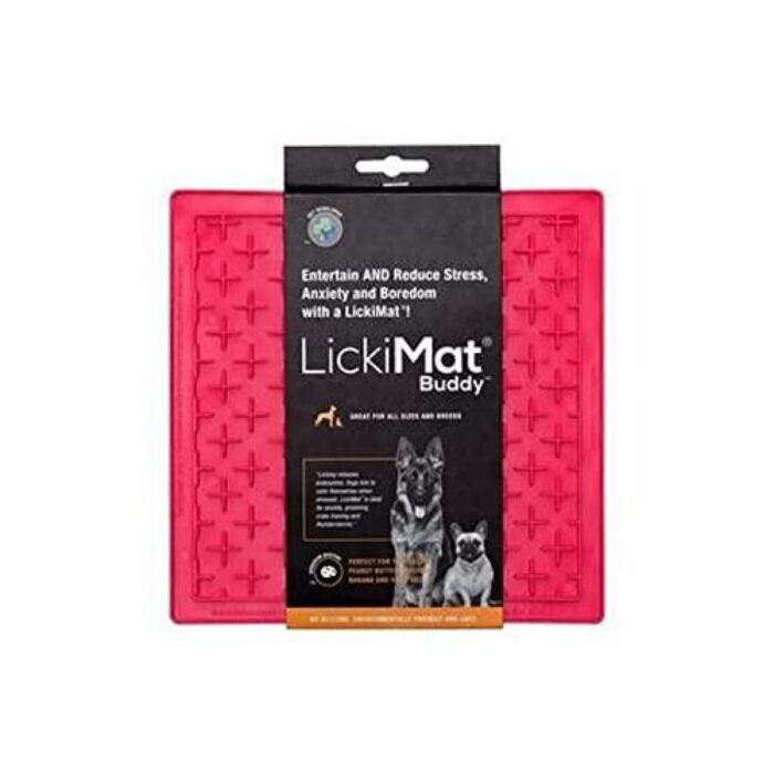 Lickimat Buddy Treat Mat pink