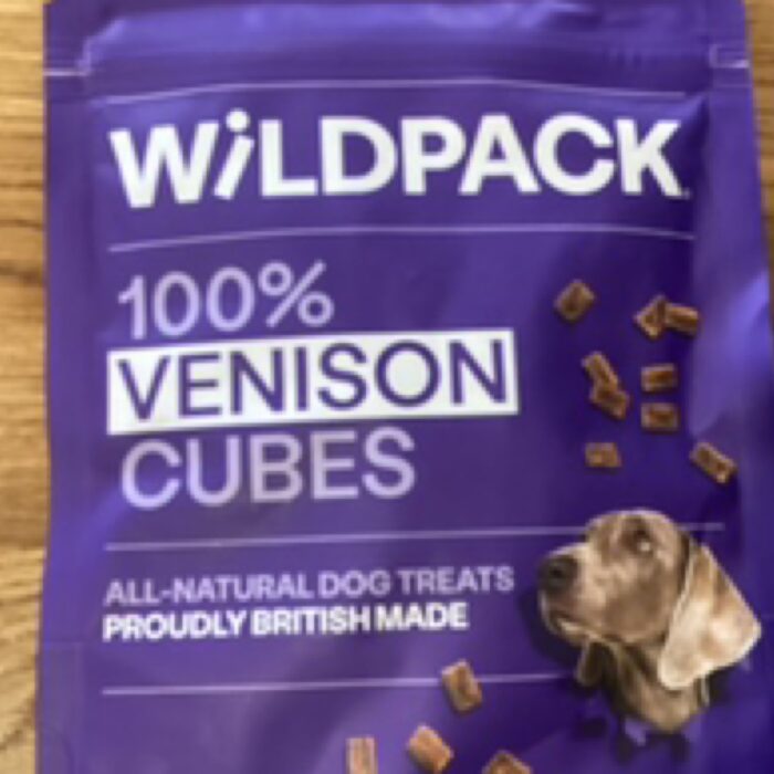 WildPack 100% venison cubes