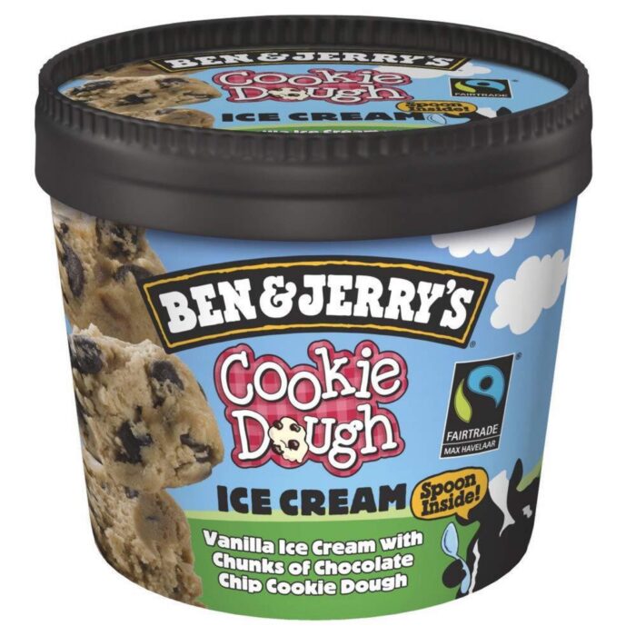 Ben & Jerry's Cookie Dough Ice Cream 100ml (Frozen)