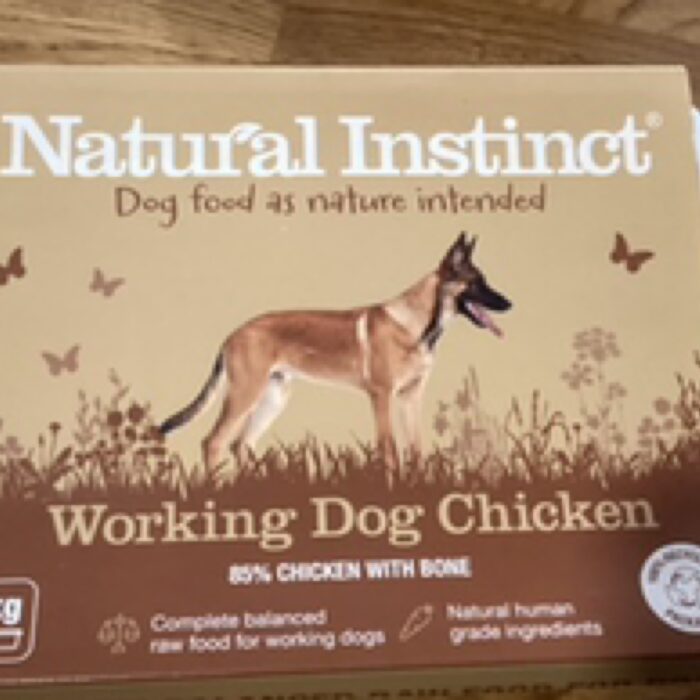 Natural Instinct working dog chicken 2x500g