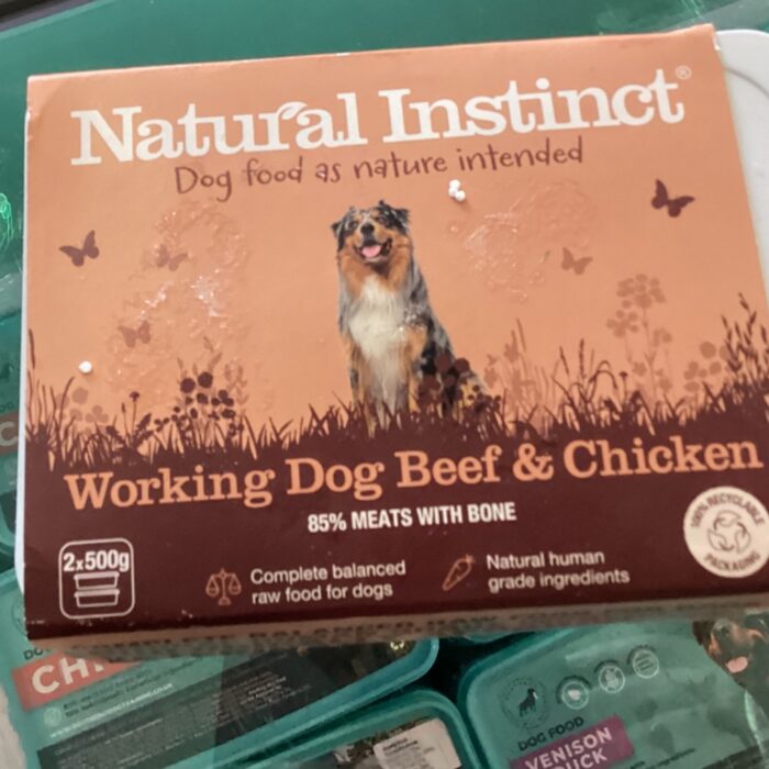 Natural Instinct Working Dog Beef & Chicken