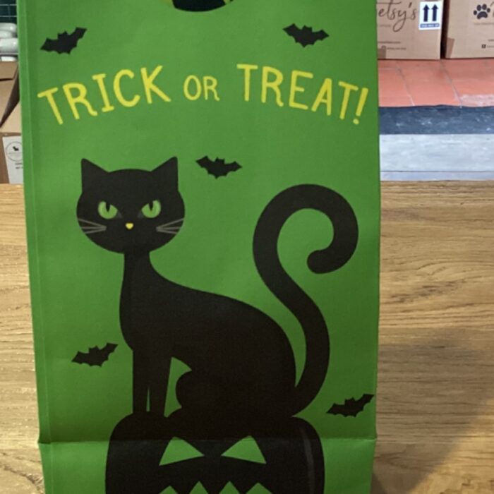 Halloween Cat Treat Bag