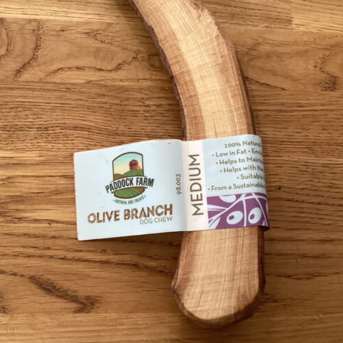 Olive wood chew