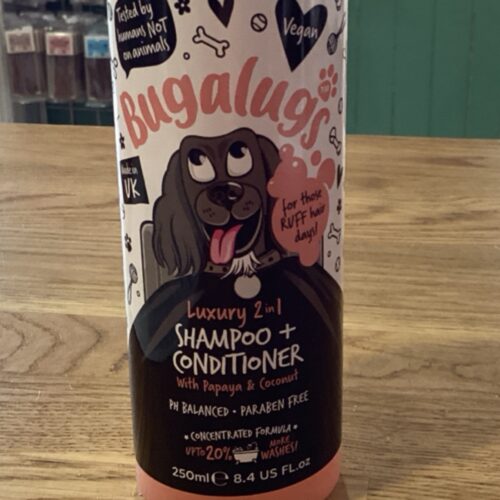 Bugalugs 2in1 shampoo & conditioner papaya & coconut